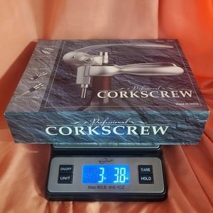 Professional Corkscrew Set w/ Box - COMPLETE!